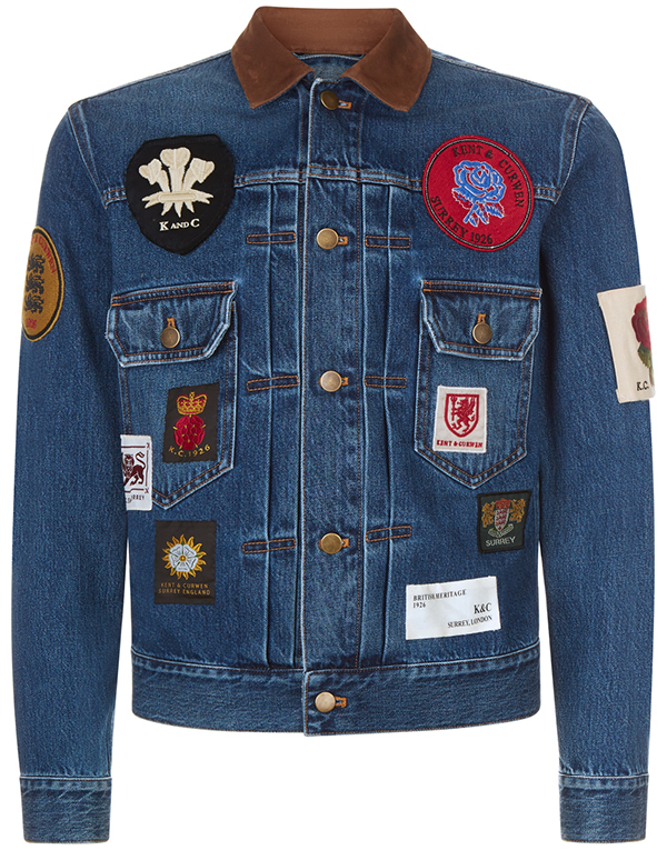 Kent and curwen 2025 denim jacket