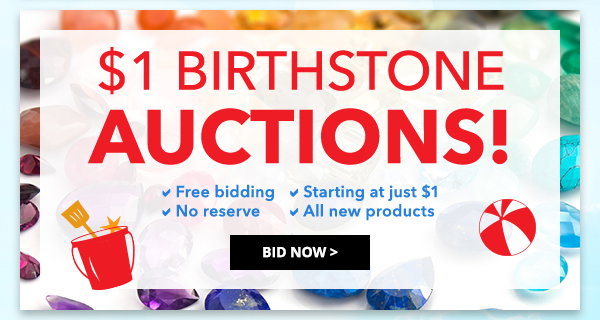 $1 Birthstone Auctions