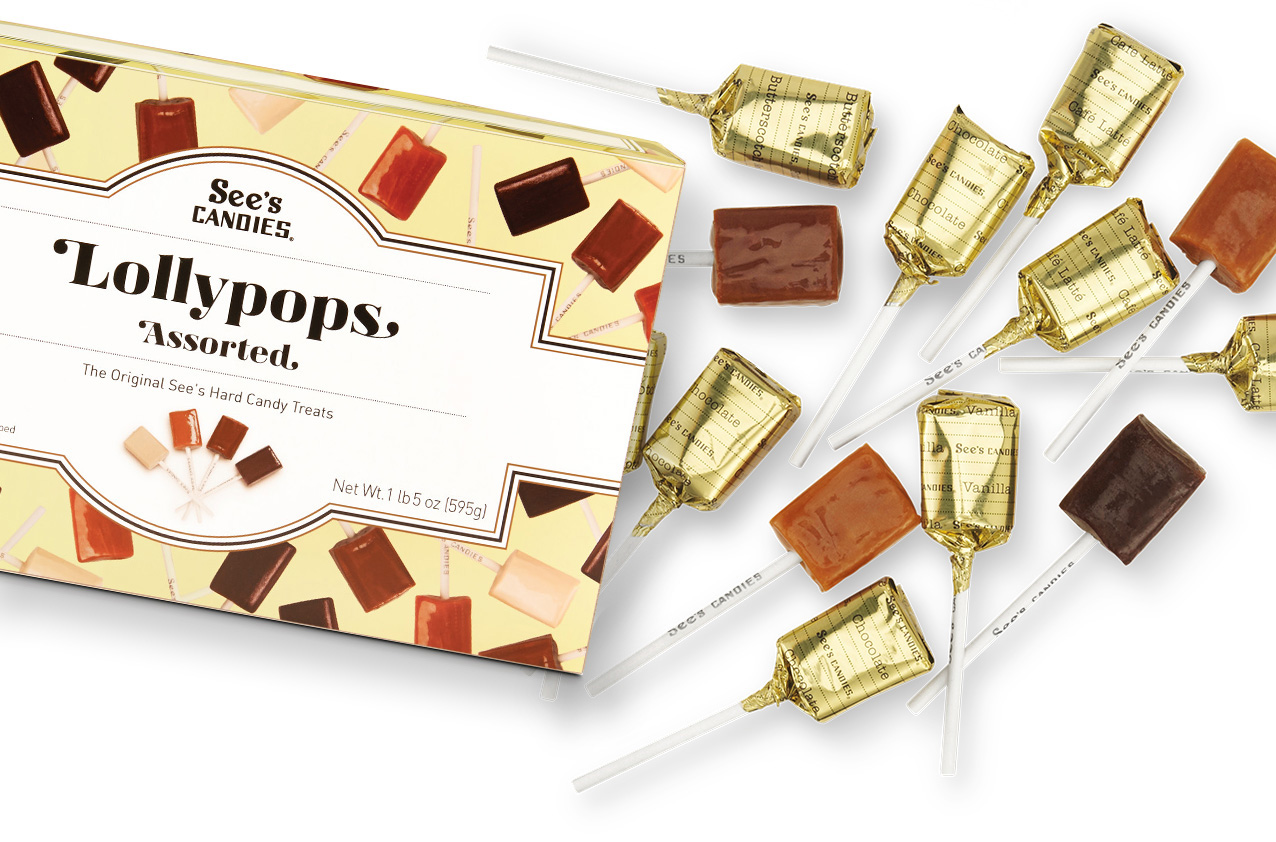 See's Candies, Inc.: Get licking: special pricing on lollypops