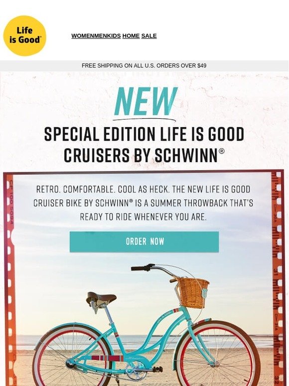 life is good cruiser bike