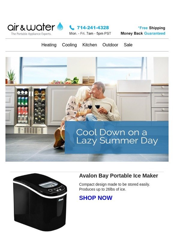 Cool Down on a Lazy Day - Shop Cooling Products