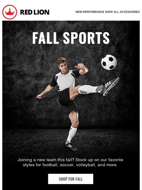 Fall sports season is almost here!