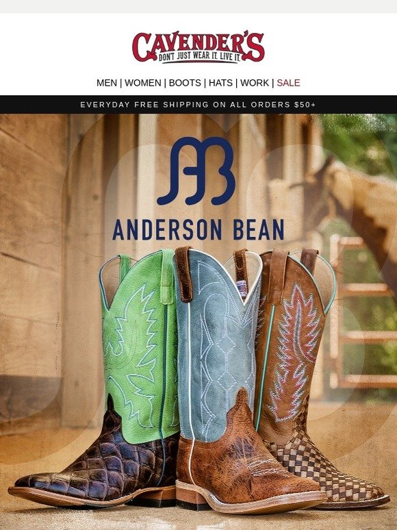 anderson bean cavender's