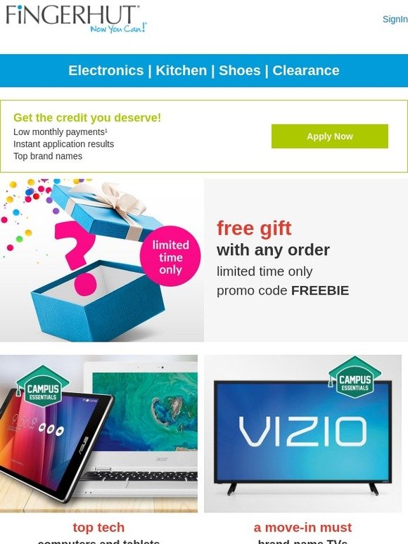Fingerhut Fingerhut Surprise FREE Gift with any purchase! Milled