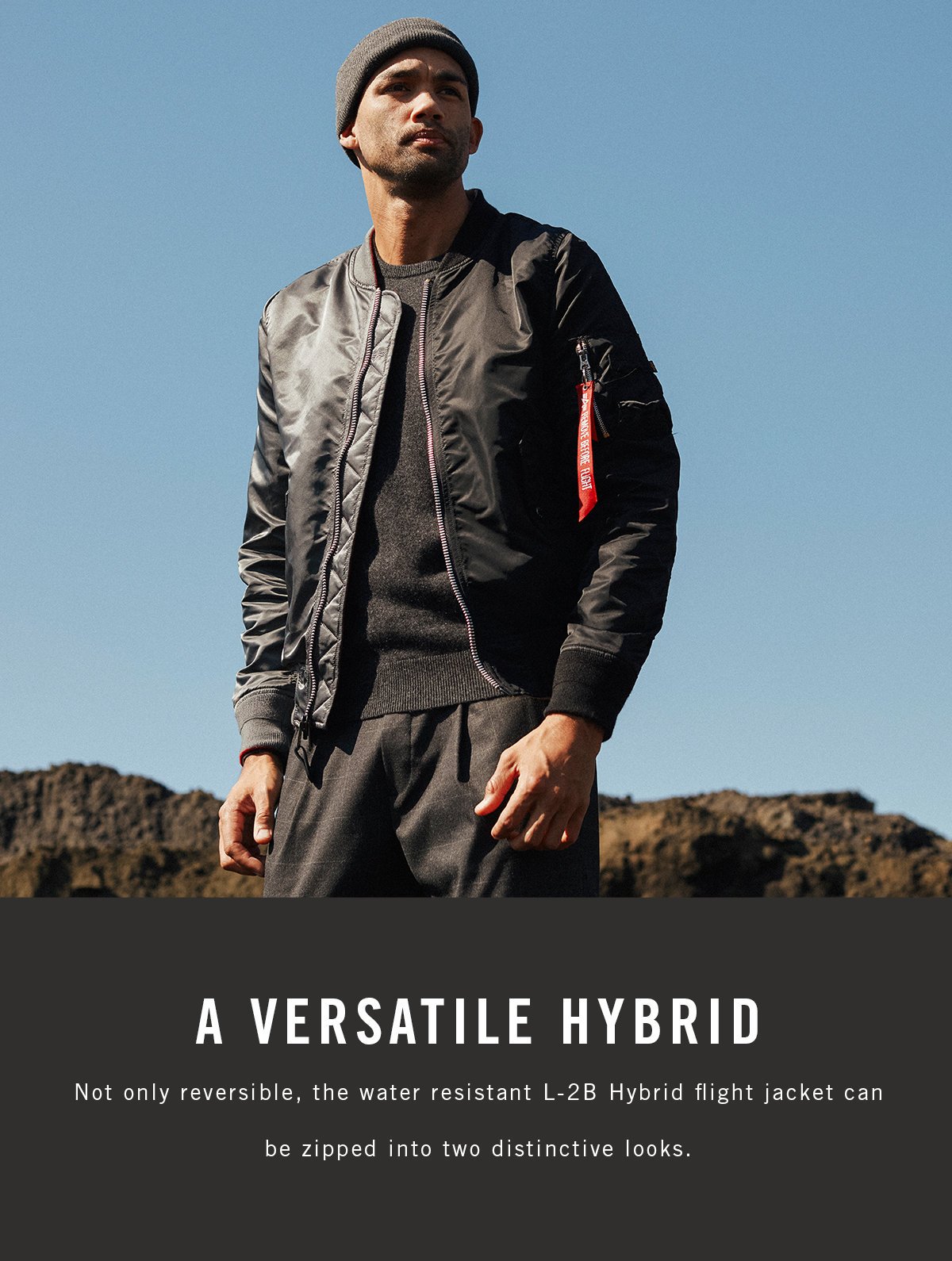 Alpha Industries: A Transformable Bomber | The L-2B Hybrid Flight