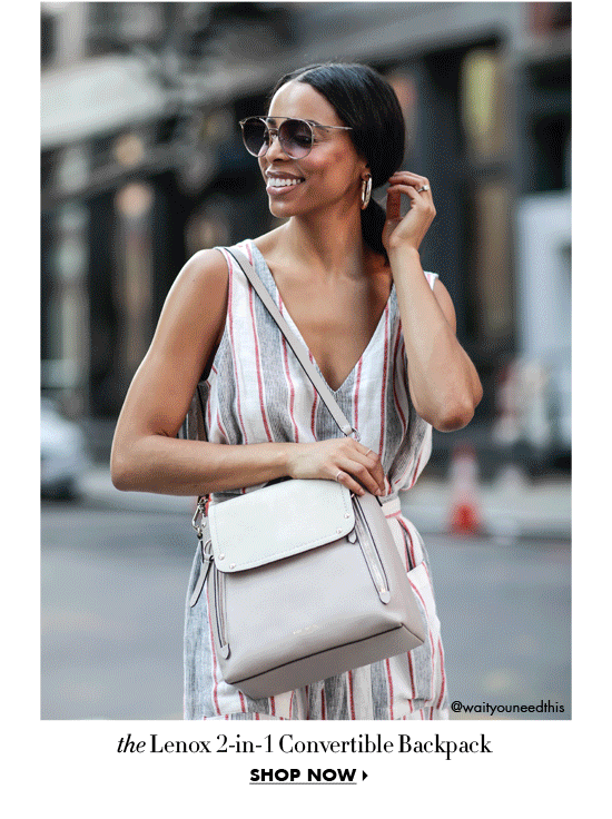 henri bendel lenox backpack