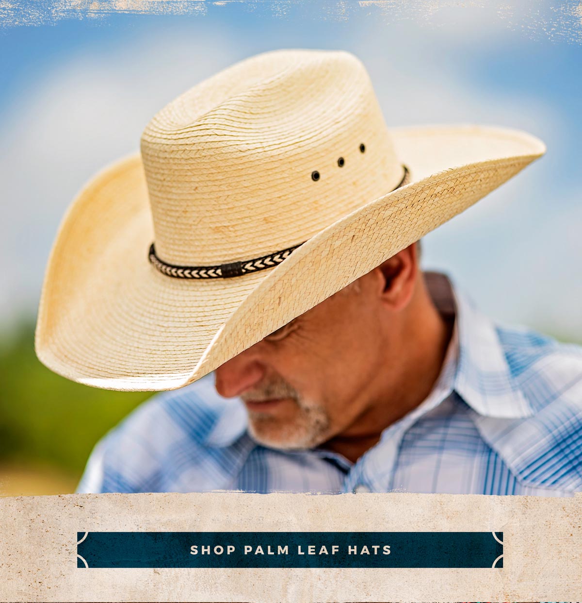 cavender's palm leaf hat