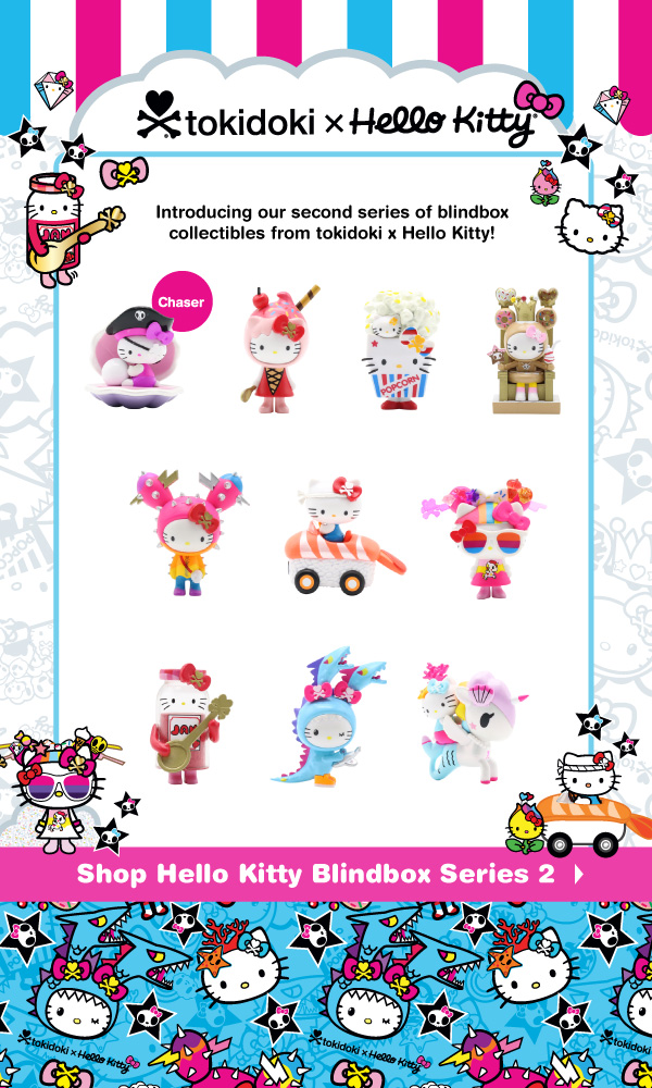 tokidoki hello kitty blind box