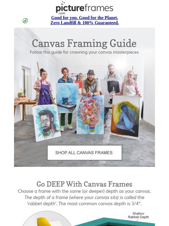 How to Frame Your Canvas Paintings 🎨 Milled