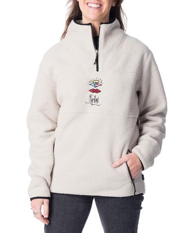 rip curl polar fleece jumper