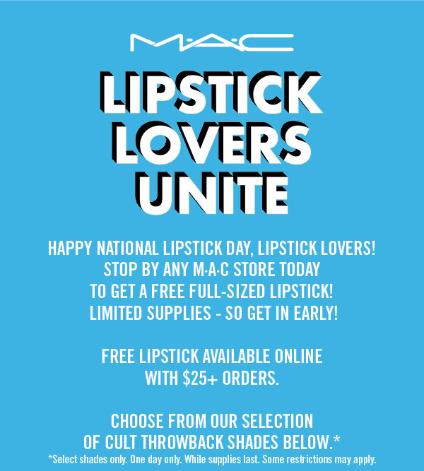 mac lipstick day