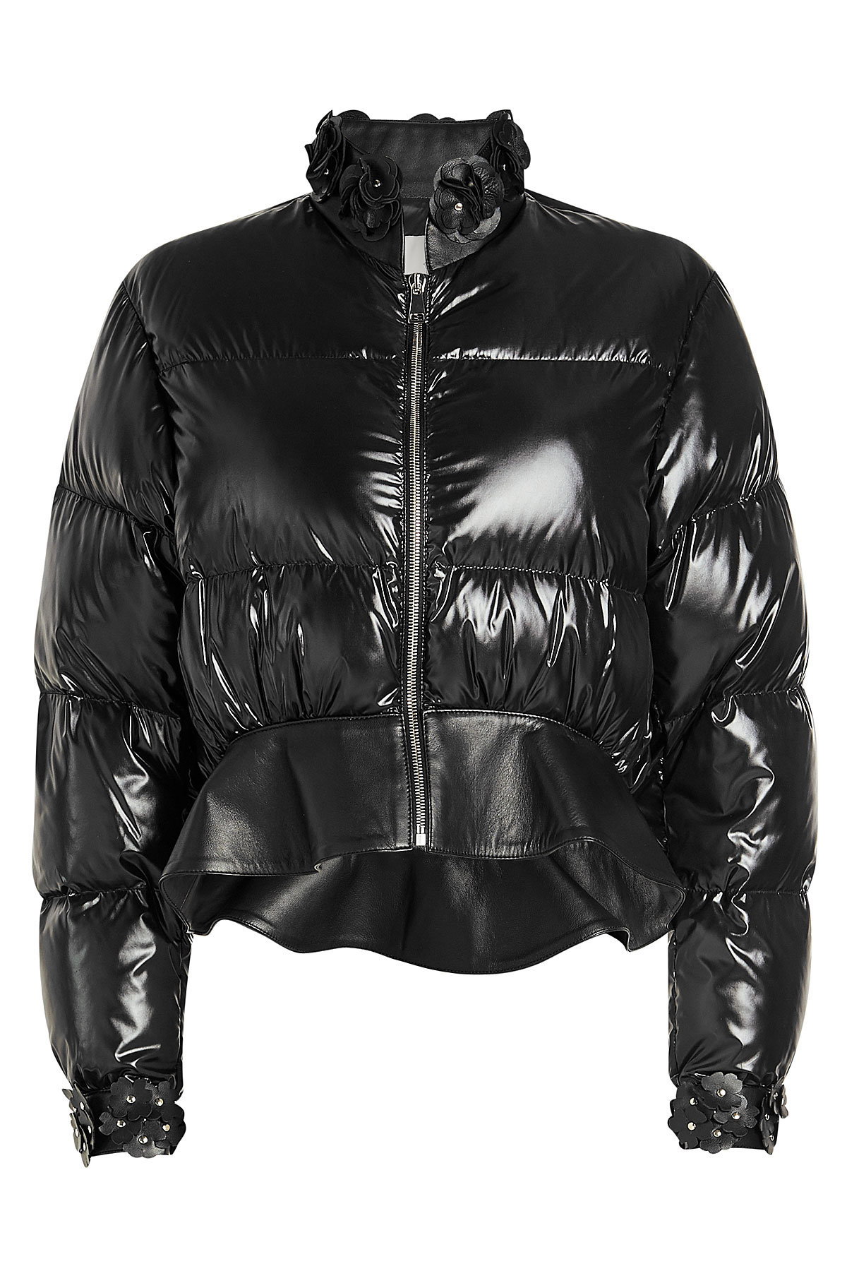 Olivine Embellished Down Jacket | 6 MONCLER NOIR KEI NINOMIYA
