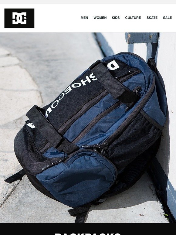 dc shoes backpacks