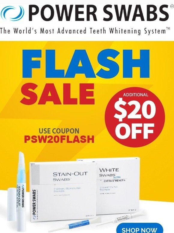 Power Swabs 😁 FLASH Sale 😁 Don't Miss Out
