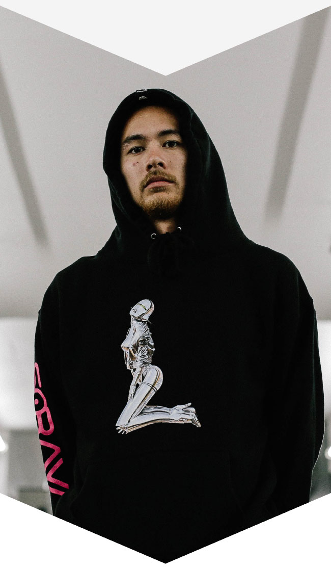 Huf clearance sorayama hoodie