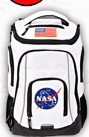 spencers nasa backpack