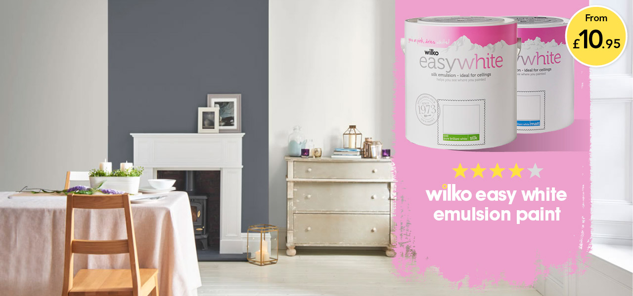 Save on paint and wake up walls for less Milled