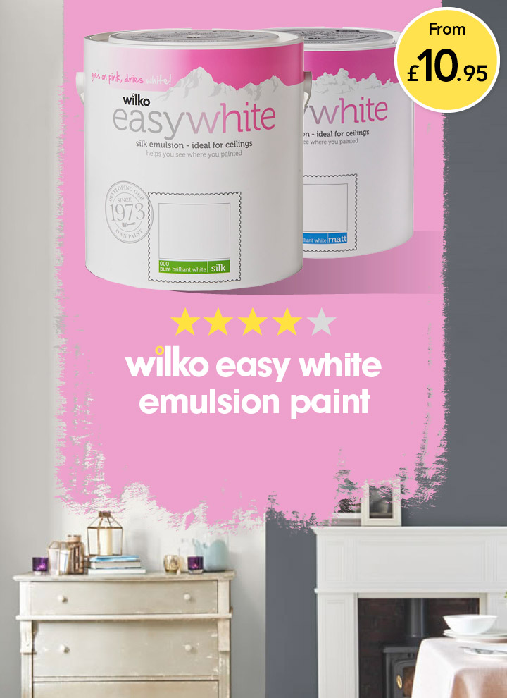 Save on paint and wake up walls for less Milled