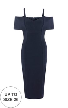 larson knit shift dress