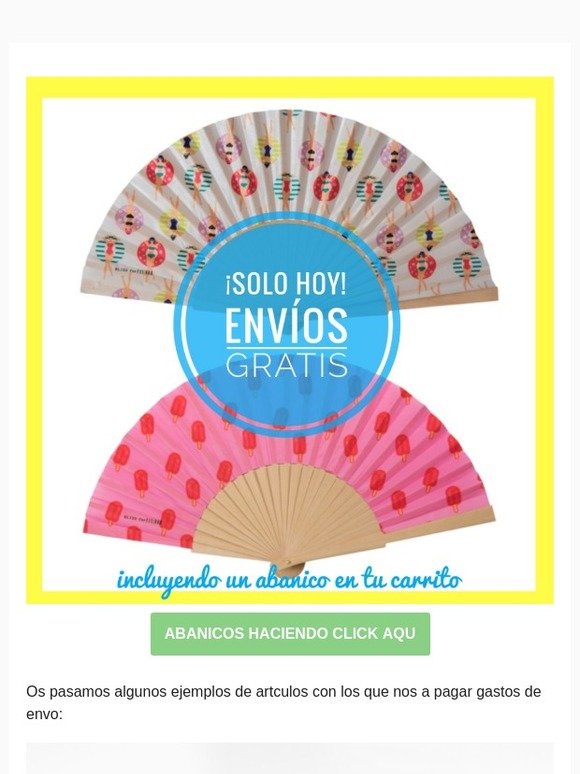 ¡ENVÍO GRATIS HOY!