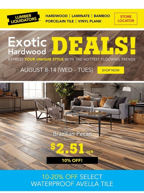 Lumber Liquidators You Re Unique Your Floors Should Be Too Milled