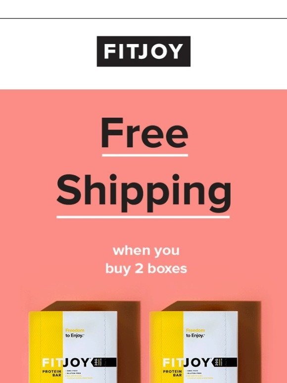 FREE shipping when you buy 2!