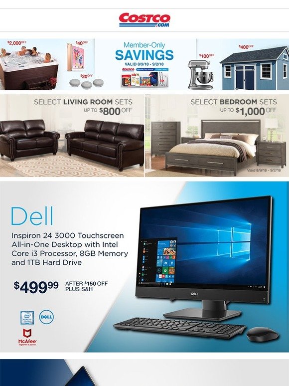 Costco Time to Upgrade! Take Advantage of New Computer and Tablet