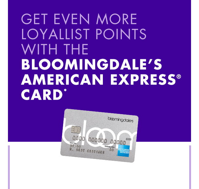 BLOOMINGDALE'S AMEX