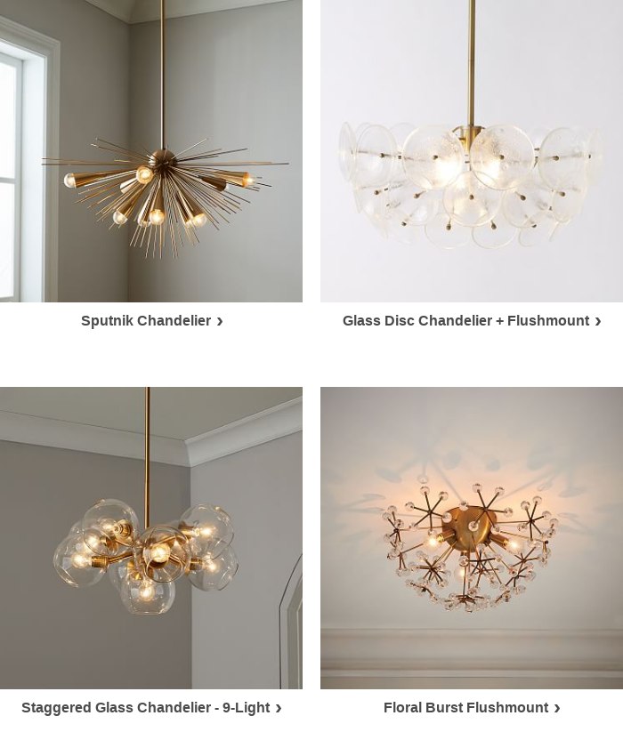 West Elm It s OK to look twice at this Floral Burst Chandelier