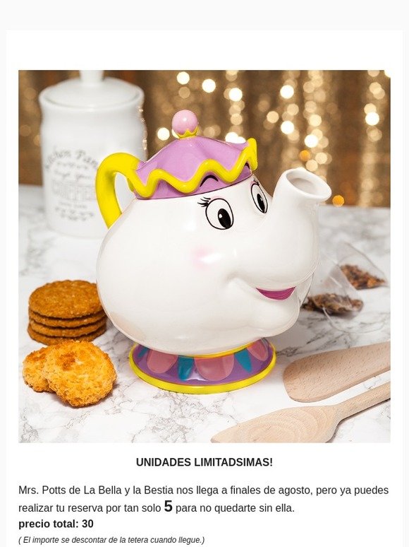 Eyyy Mrs.Potts ESTÁ AQUÍ!