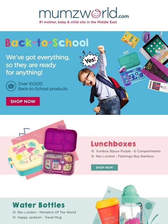 Mumzworld Mumz We Re Making Back To School A Breeze Milled