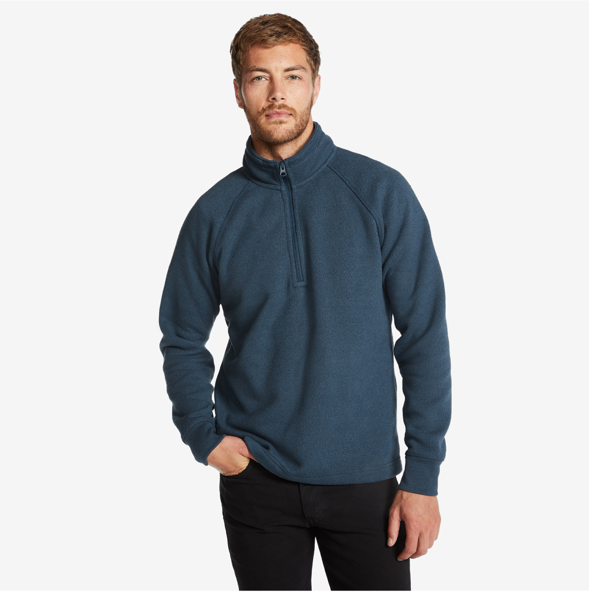 American Giant Introducing The Journeyman Half Zip Milled