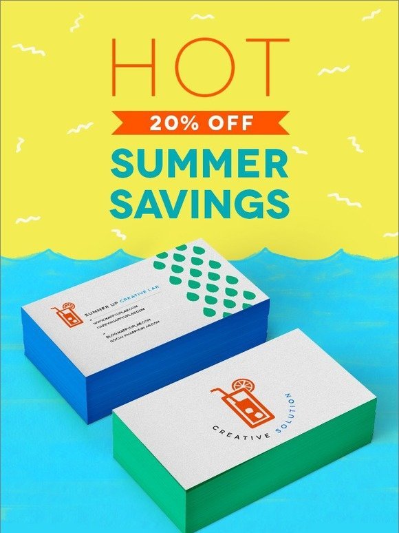 Exclusive Savings for You! 20% Off Edge Cards.