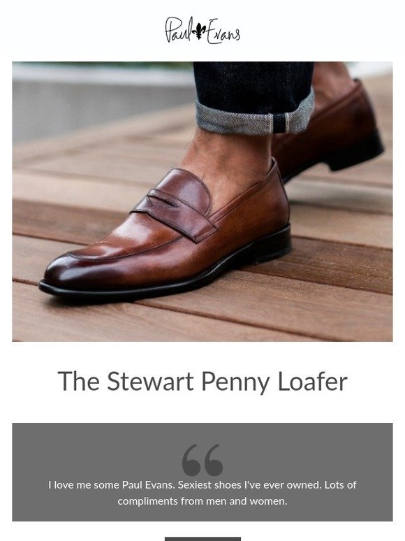 paul evans stewart penny loafer