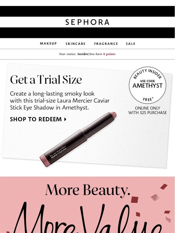 Sephora Confirmed THESE values sets are all under 25 ) Milled