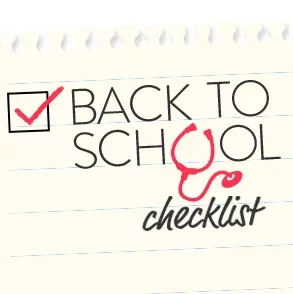 2018 Back to School Checklist