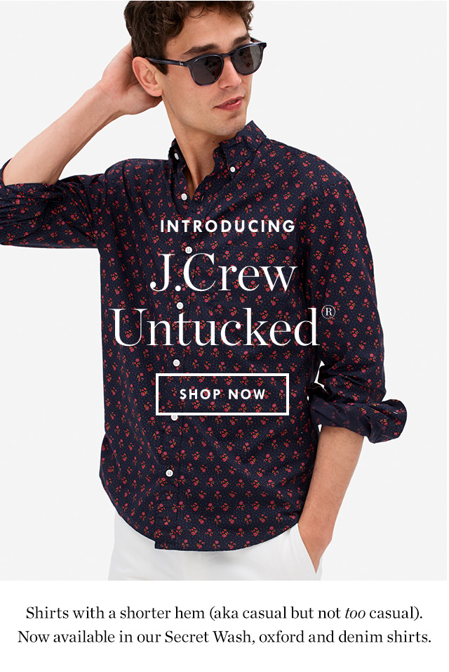 j crew untucked