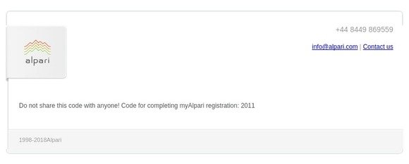 Confirmation Code