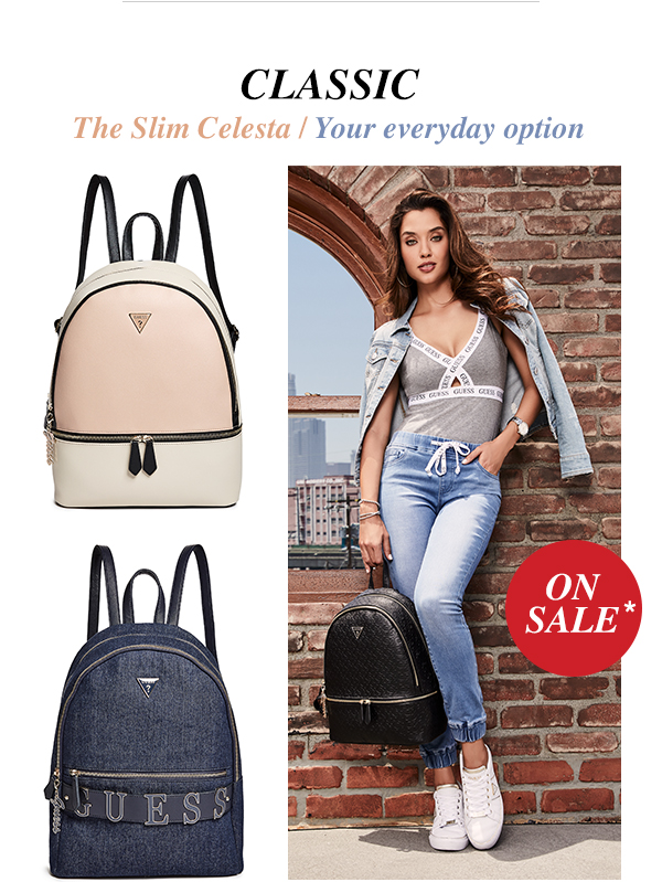 celesta slim backpack