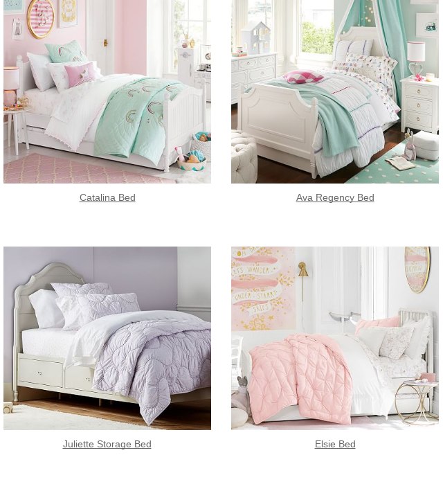pottery barn juliette bed