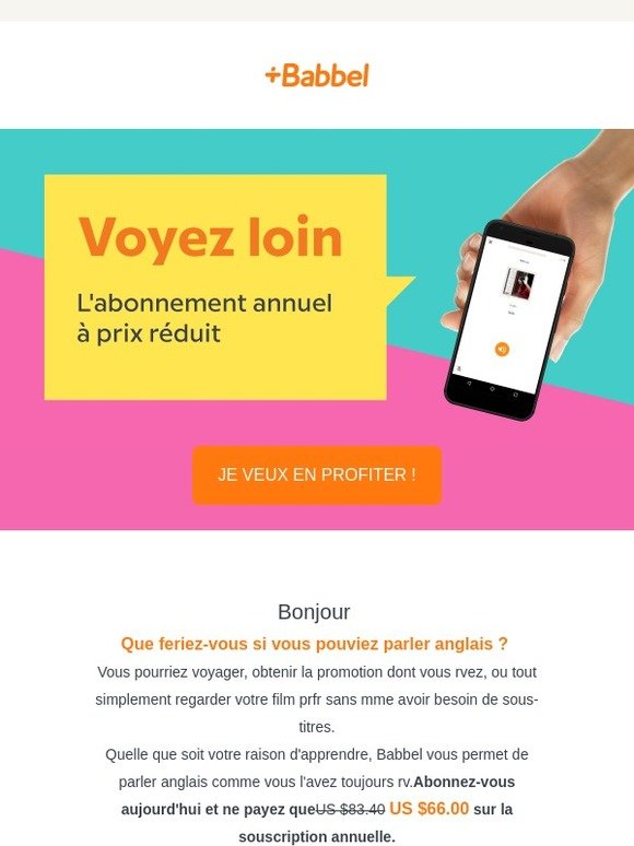 Que feriez-vous si vous pouviez parler anglais ? Bonus - Une réduction exceptionnelle