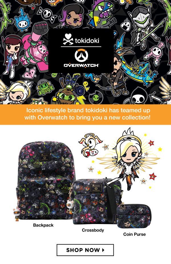 NIP Tokidoki x Overwatch small crossbody Comic-Con 2024 2019