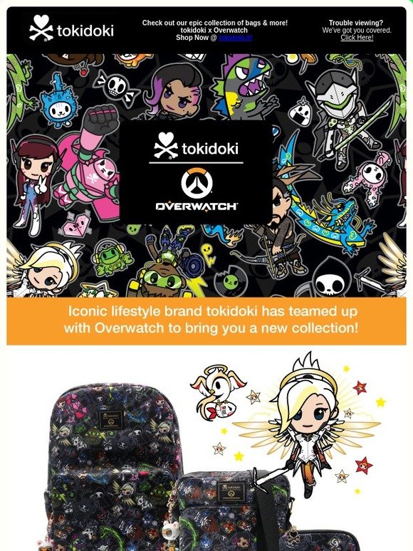 Tokidoki shops Overwatch Backpack