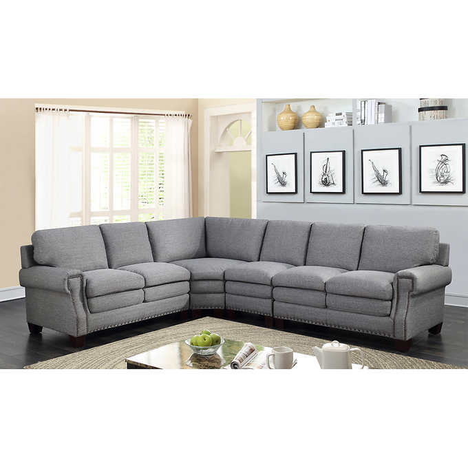 Kenney 4-piece Fabric Sectional