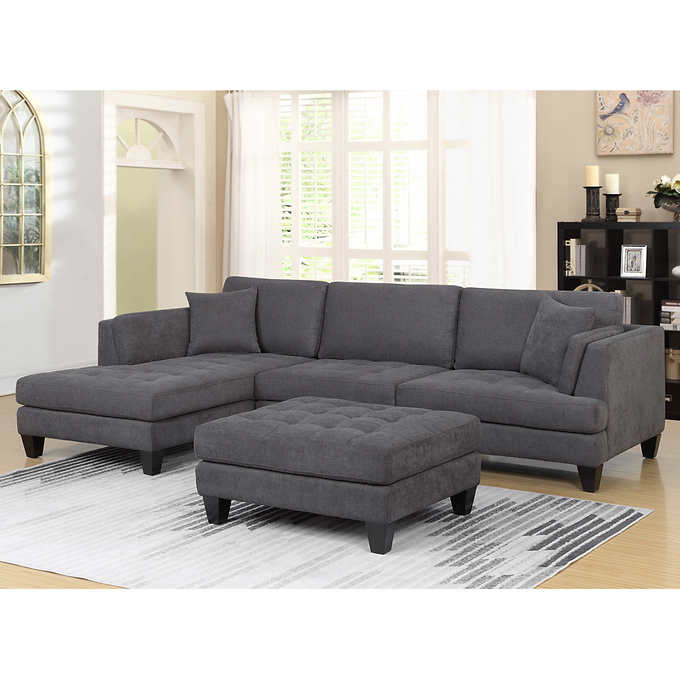 Noel 3-piece Fabric Sectional