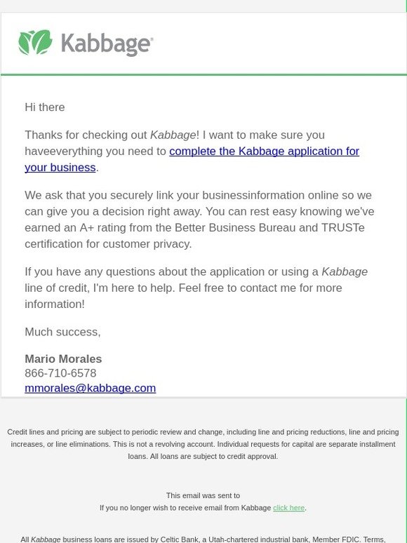 Still interested in business funding?