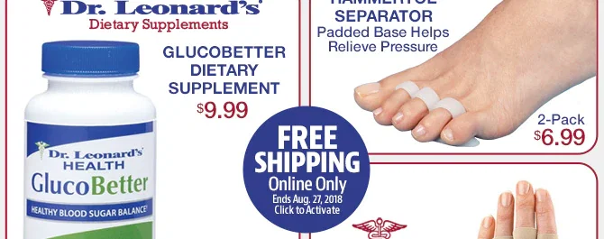Shop the Dr. Leonard's Drug Store plus Free Shipping!*