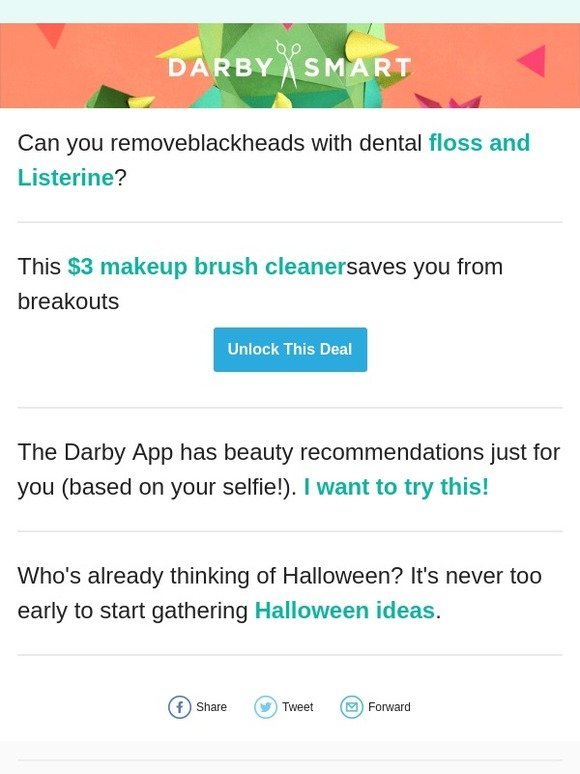 Floss and Listerine aren't just for your teeth 😬