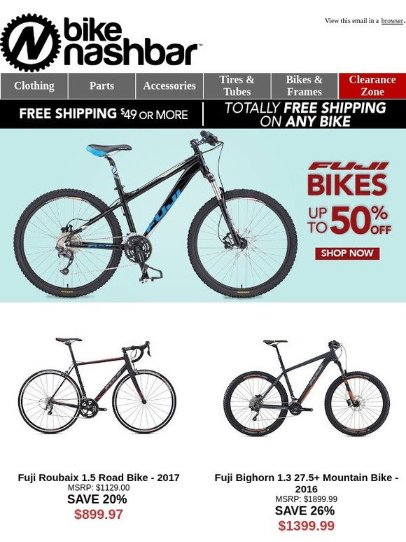 discount fuji bikes