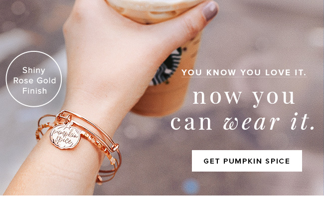 alex and ani pumpkin spice bracelet